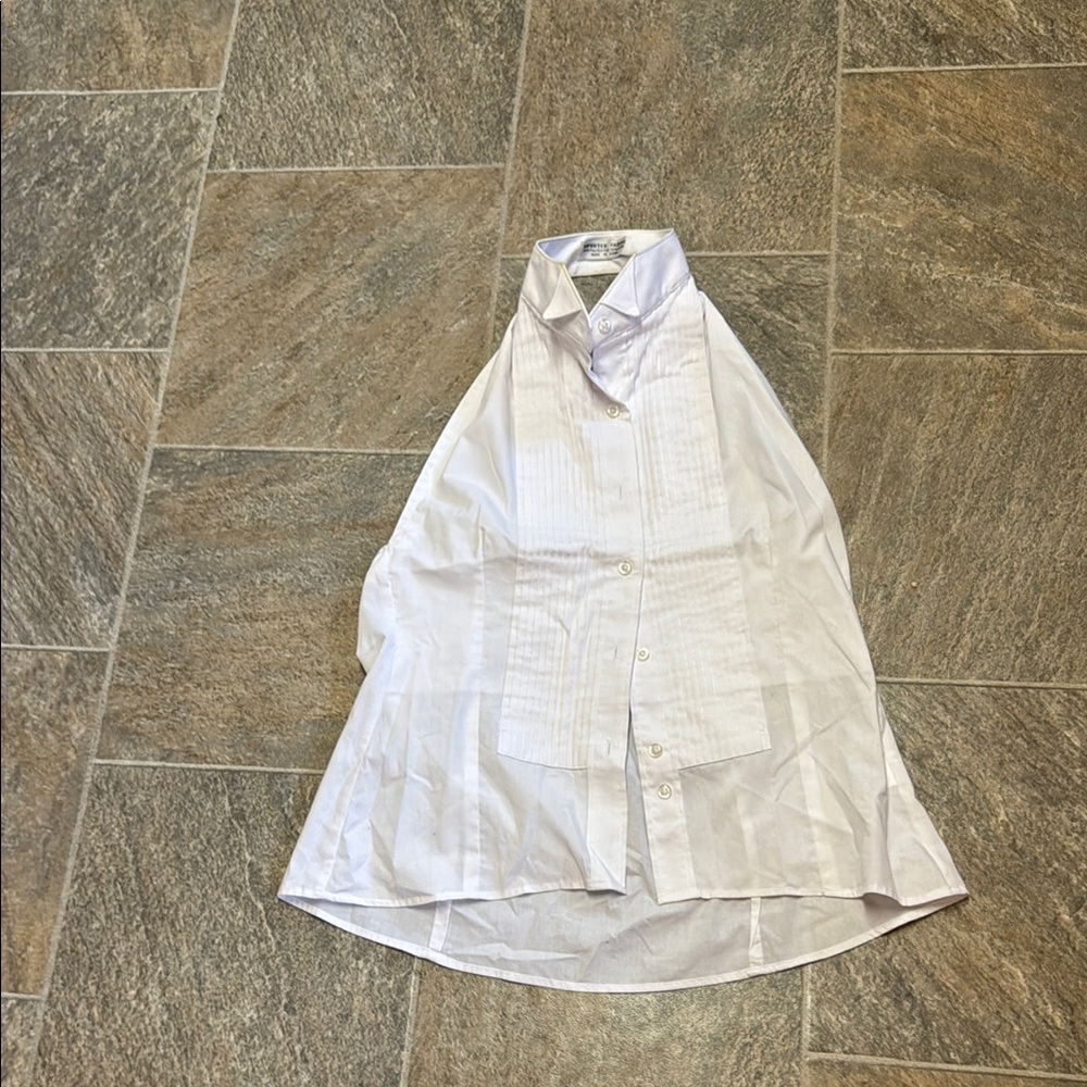 Elegant White Sleeveless Blouse